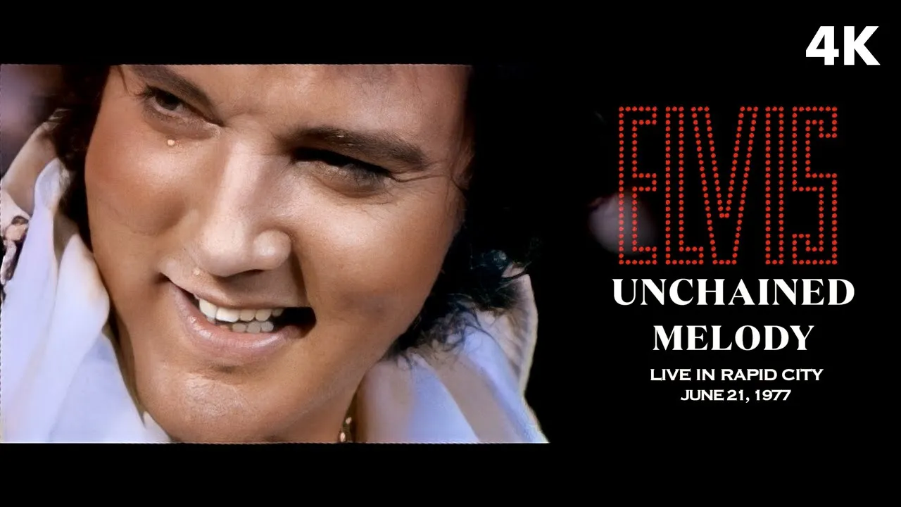 Elvis Presley performing "Unchained Melody" live in 1977, showcasing his raw emotion and vocal power