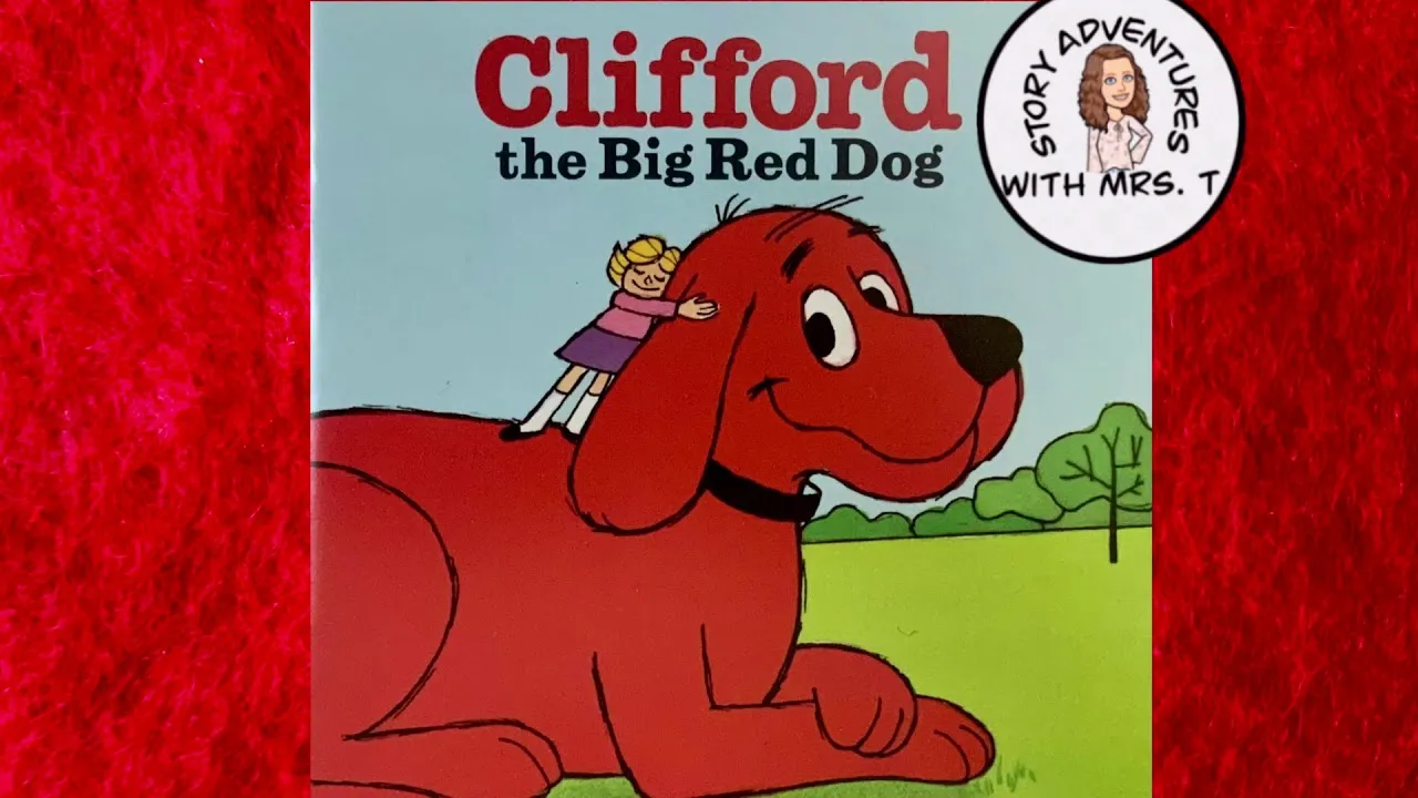 Emily Elizabeth hugging Clifford, illustrating their strong bond