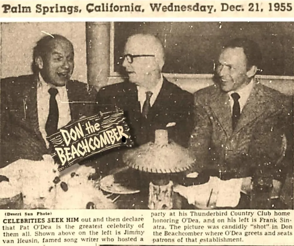 Frank Sinatra at Don the Beachcomber