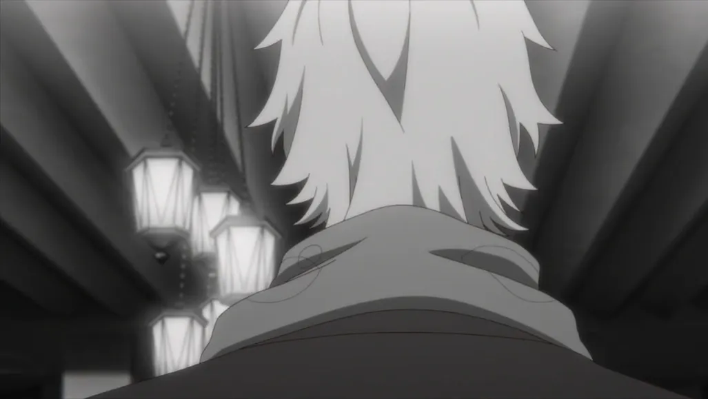 Fukuzawa convincingly explaining skills to a baffled Ranpo