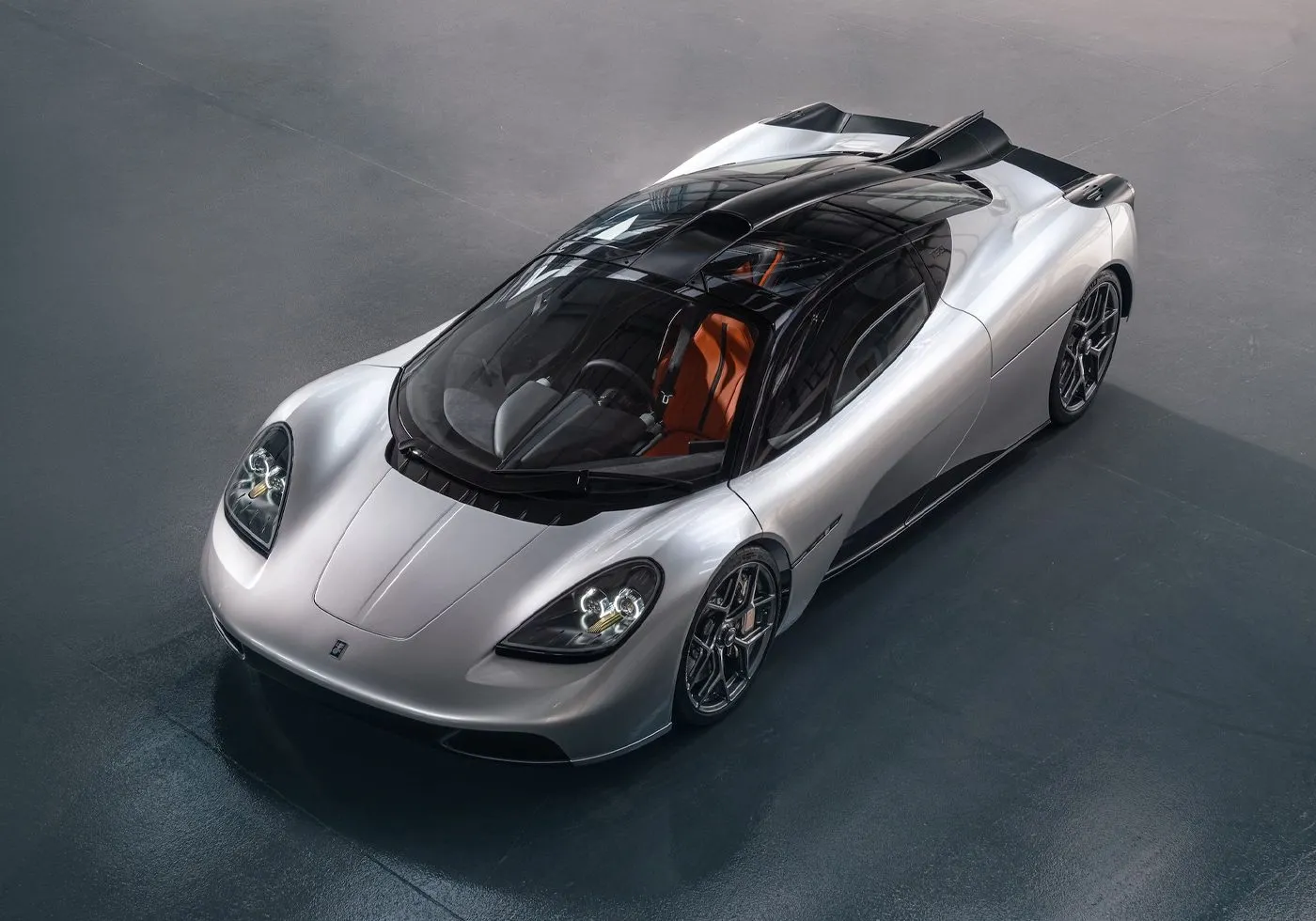 GMA T.50 supercar evoking McLaren F1 heritage