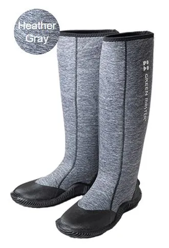Green Master boots in Heather Gray new color
