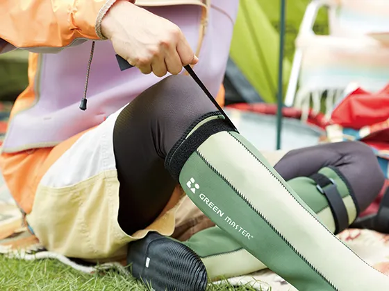 Green Master slip-down prevention belt for secure fit