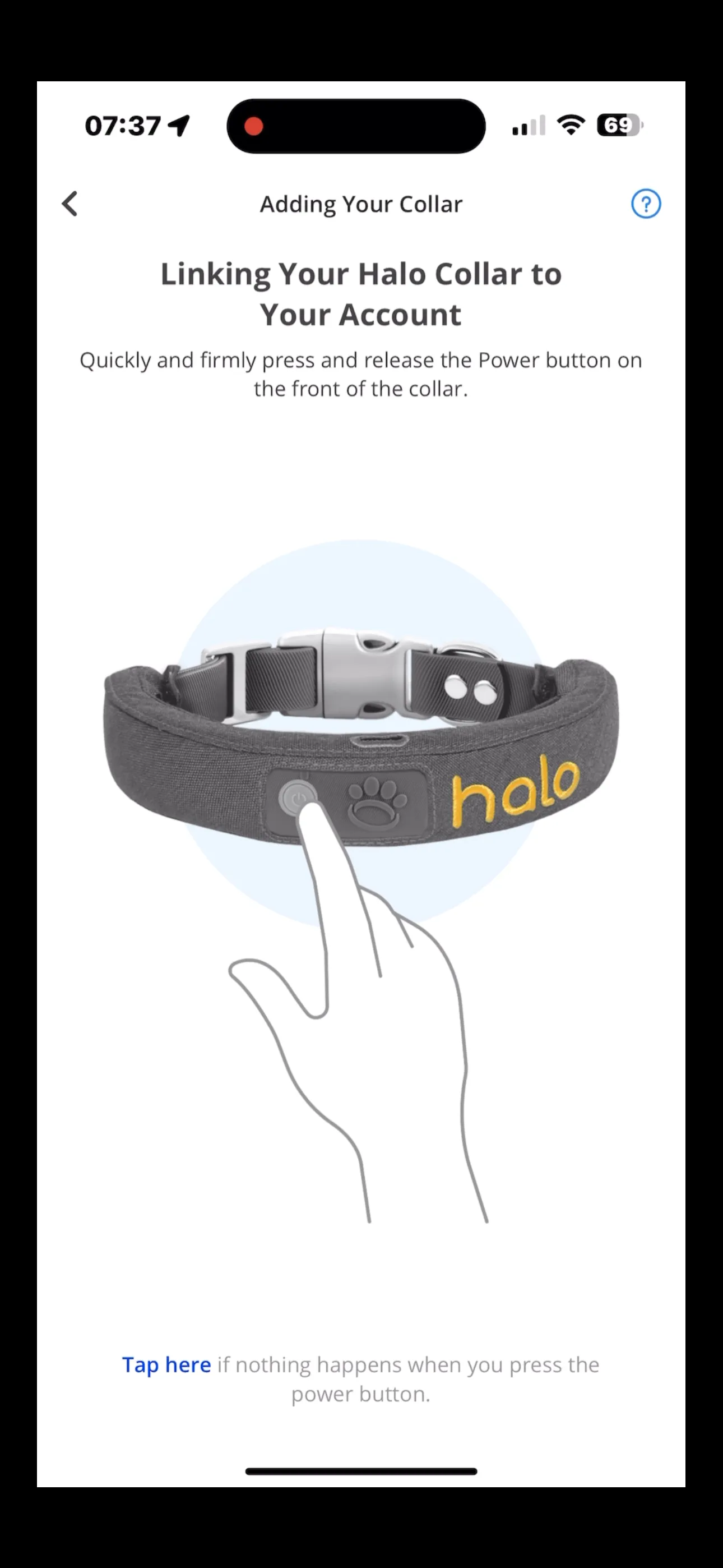 halo collar 4 setup