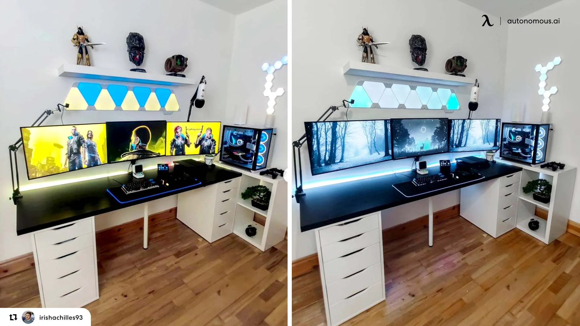 How to Choose the Best Desk for 3 Monitors?