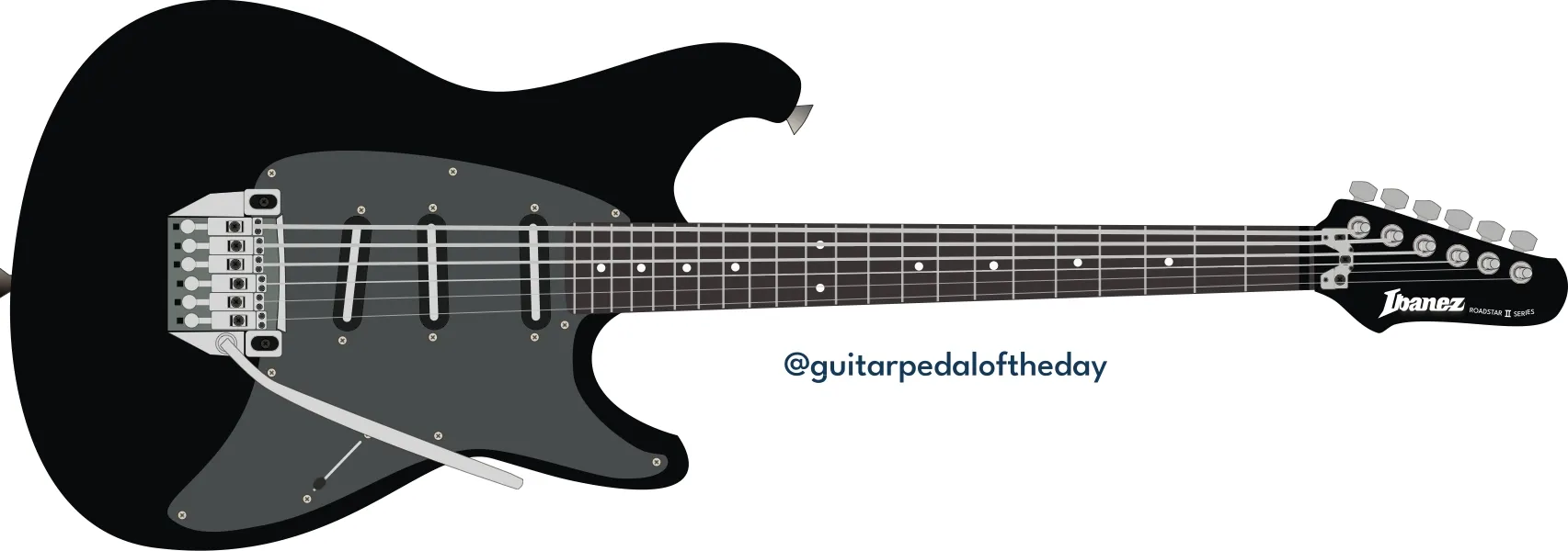 Ibanez Roadstar II guitar played by Marty McFly in Back to the Future band audition