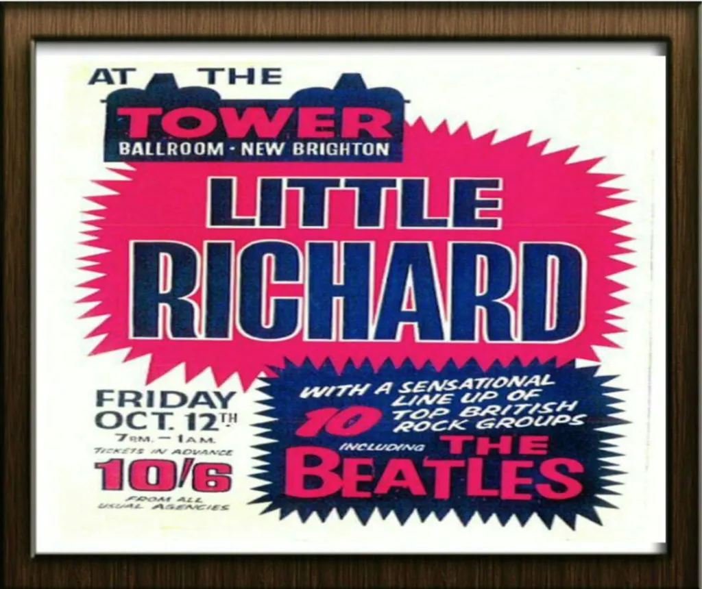 Iconic portrait of Little Richard at the height of his rock and roll fame