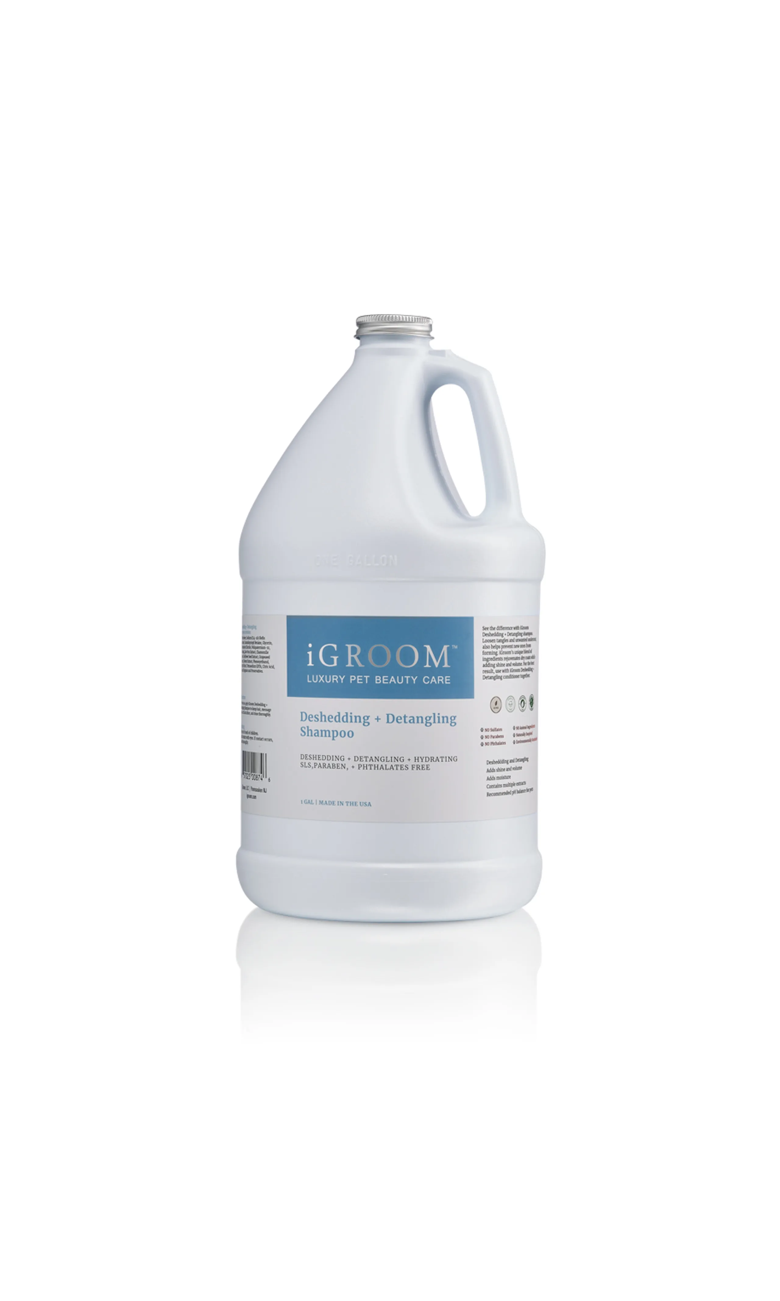 iGROOM Deshedding + Detangling Shampoo Zoomable Image