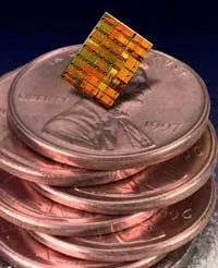 Image of a microprocessor (CPU)