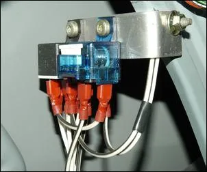 In-car view of the dashboard during testing, showing the array of gauges monitoring vital engine parameters
