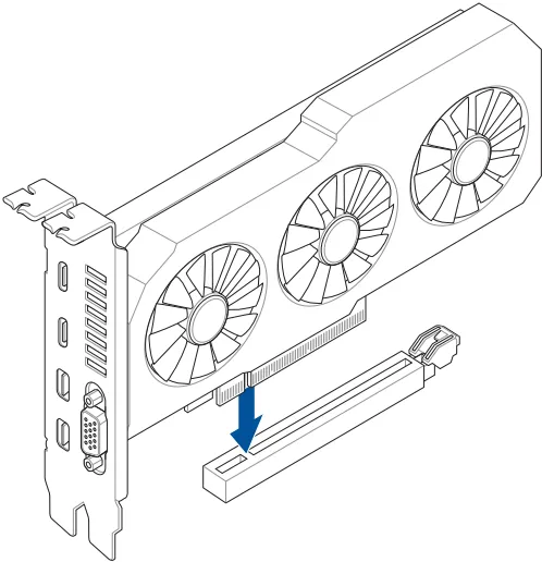 Installing a graphics card