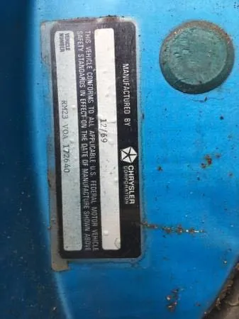Interior of the Plymouth Superbird showing the bucket seats and condition