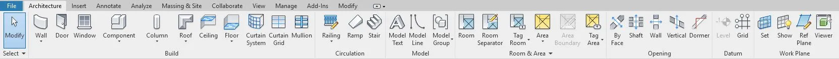 It shows the Architecture tab