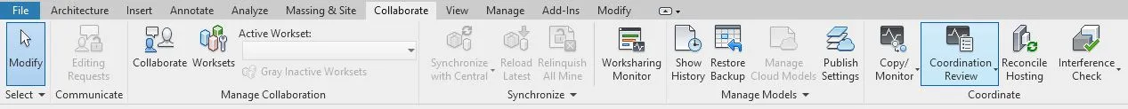 It shows the Collaborate tab