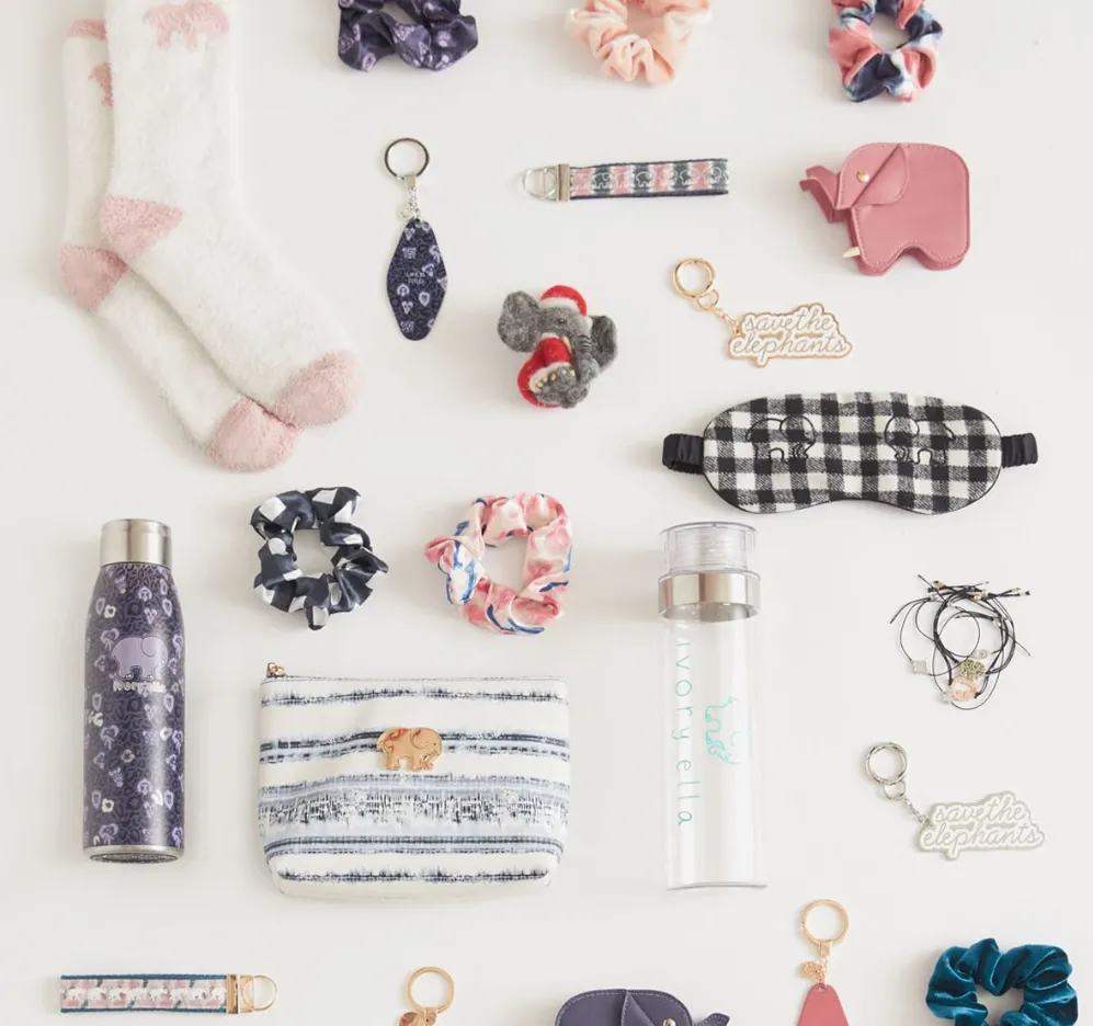 Ivory & Ella apparel and accessories for elephant conservation