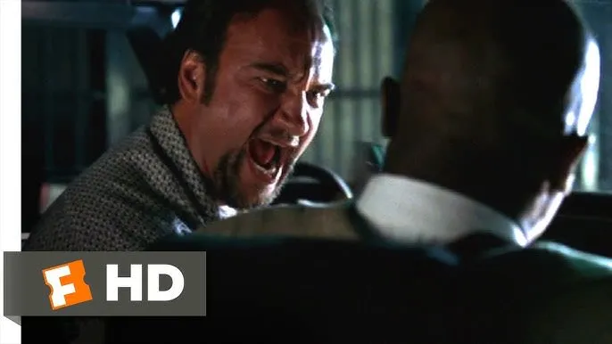 James Belushi and Arnold Schwarzenegger in Red Heat (1988)