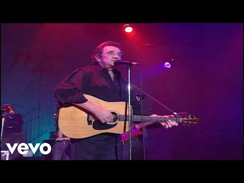 Johnny Cash's iconic live performance of "Ring Of Fire"