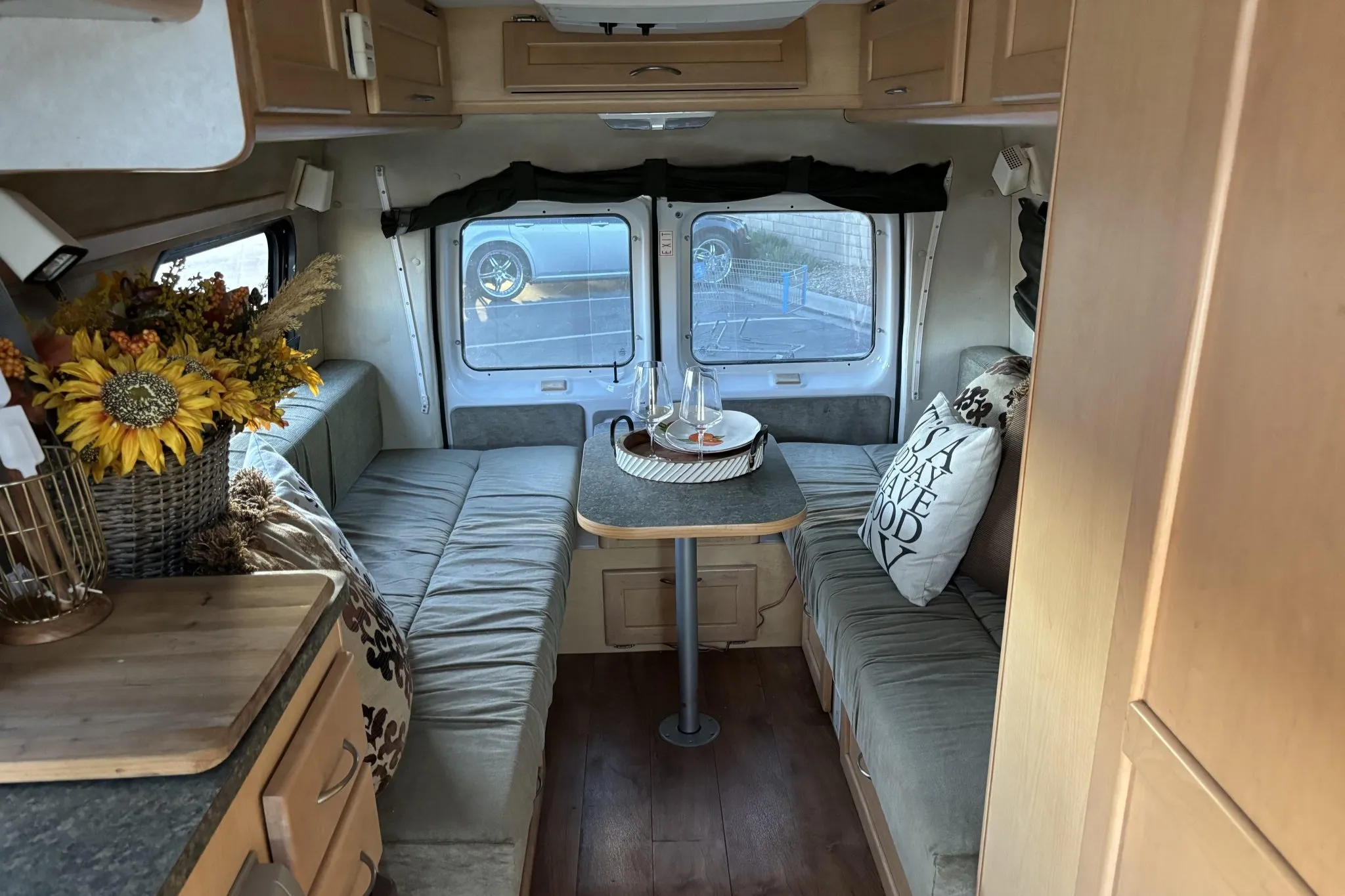 Kitchenette and Living Area Amenities