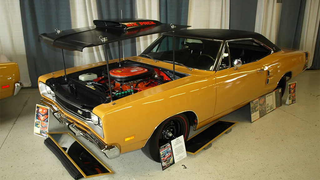 Lean and mean, every Six Pack Super Bee must exhibit an M in the fifth spot of the VIN, signaling a “special order V8”. The fender tag must also exhibit option code A12, for the 2.80 Six Pack conversion package.