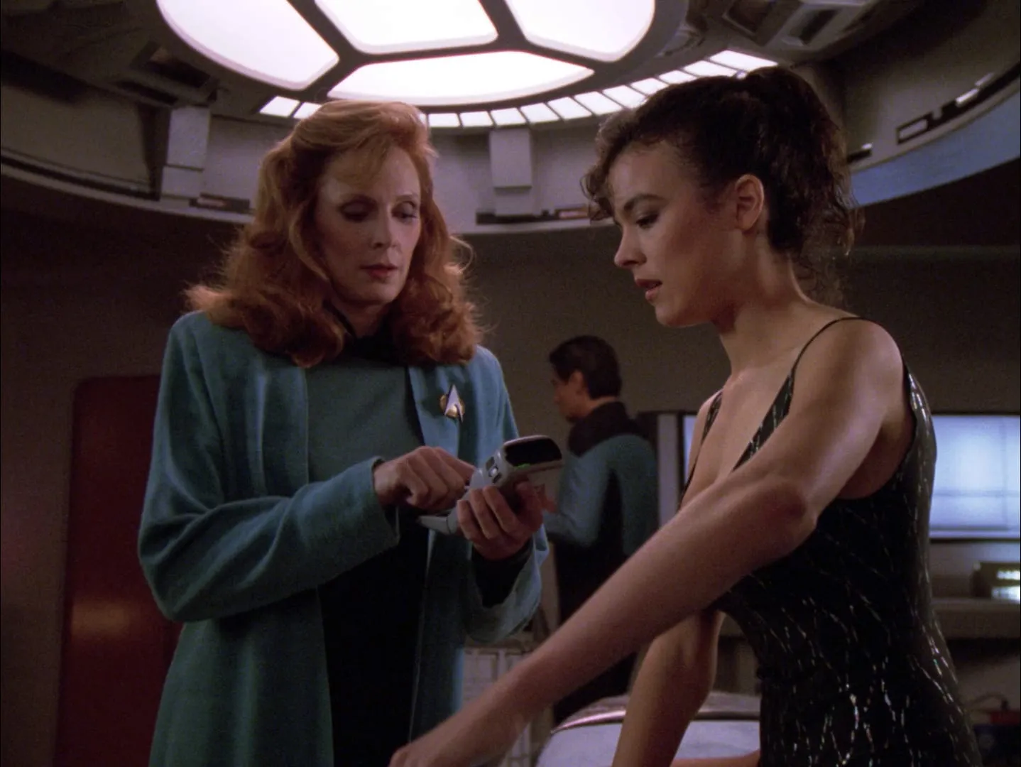 Liz Vassey in a scene from "Conundrum" (1992)
