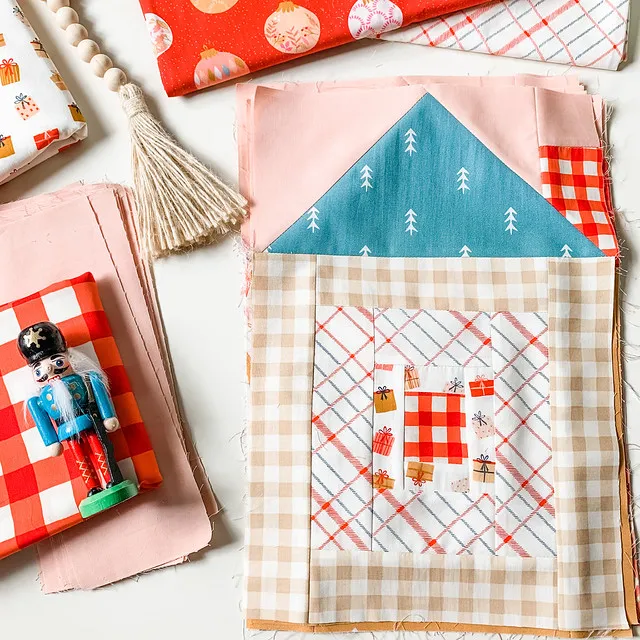 Log Cabin Sweet Home Block