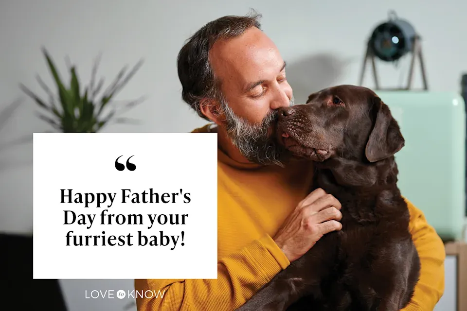 Man kissing and hugging dog
