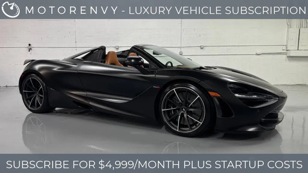 McLaren 720S Spider Interior