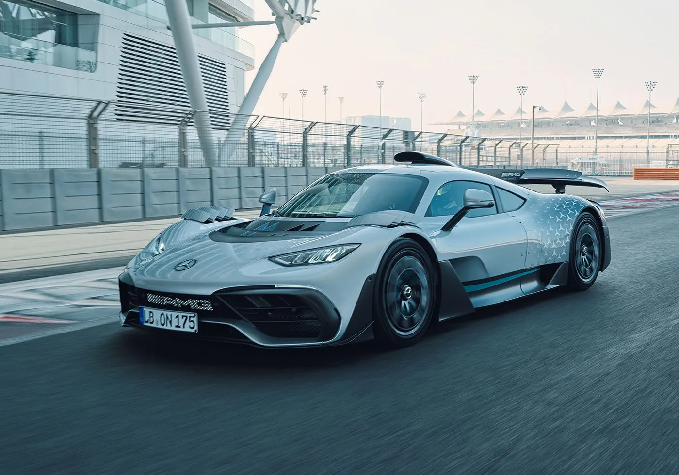 Mercedes-AMG One F1-derived hypercar with aerodynamic bodywork