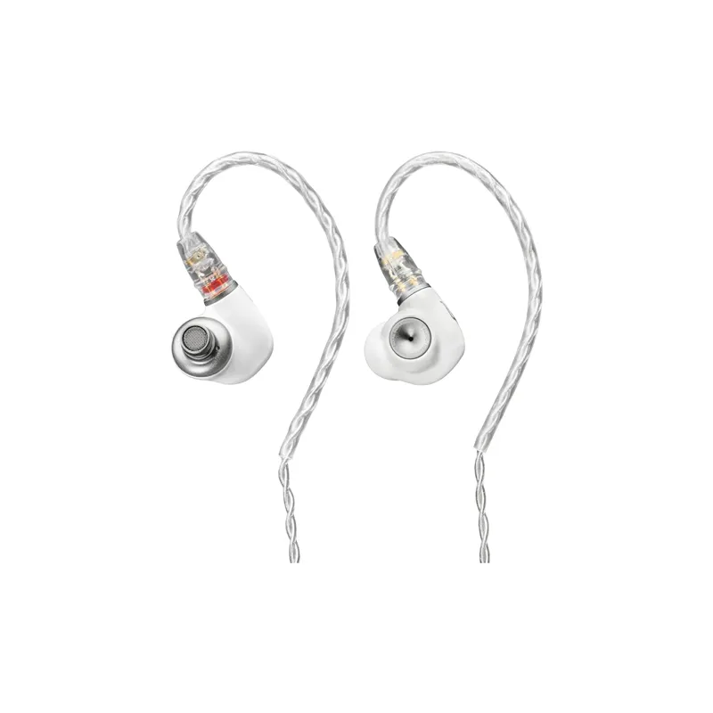 Meze Audio Alba IEMs in a charging case next to a smartphone