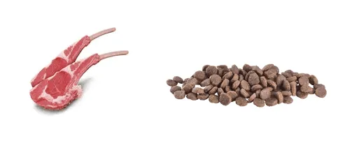 Nutritional breakdown chart showing protein, fat, and key minerals