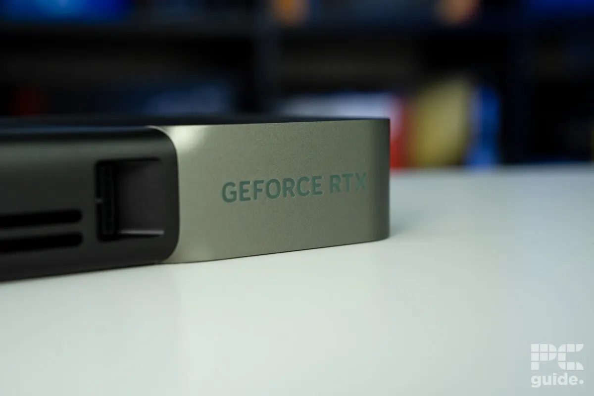 Nvidia RTX 5080 FE logo, Image by PCGuide