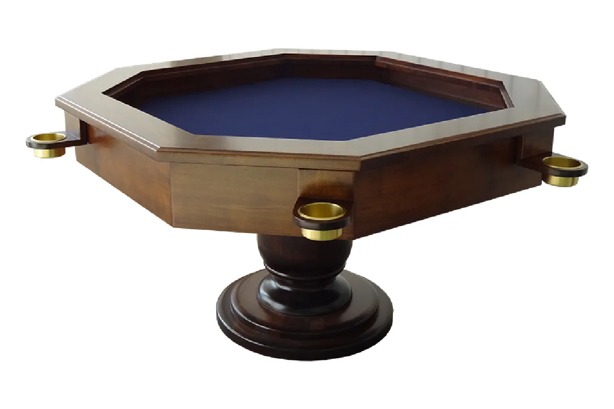 Octagon Table with Optional Slide-In Cup Holders