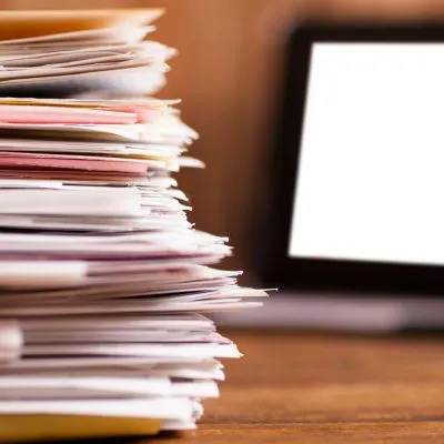 Organizing essential paperwork before selling a classic car
