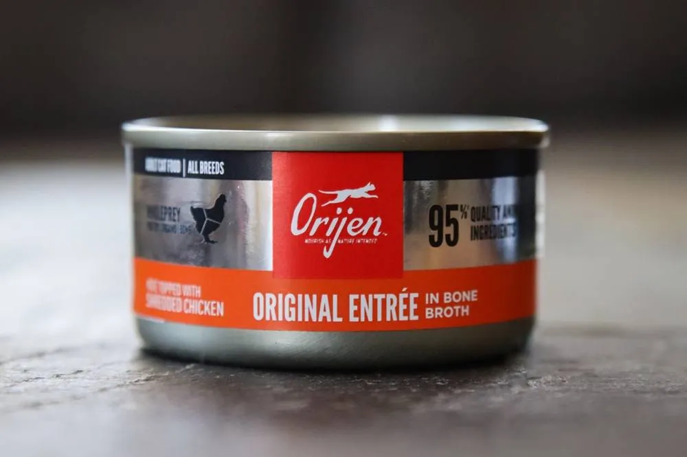 Orijen Original Entree In Bone Broth Chicken Wet Canned Cat Food