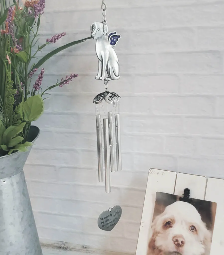 pet memorial wind chimes