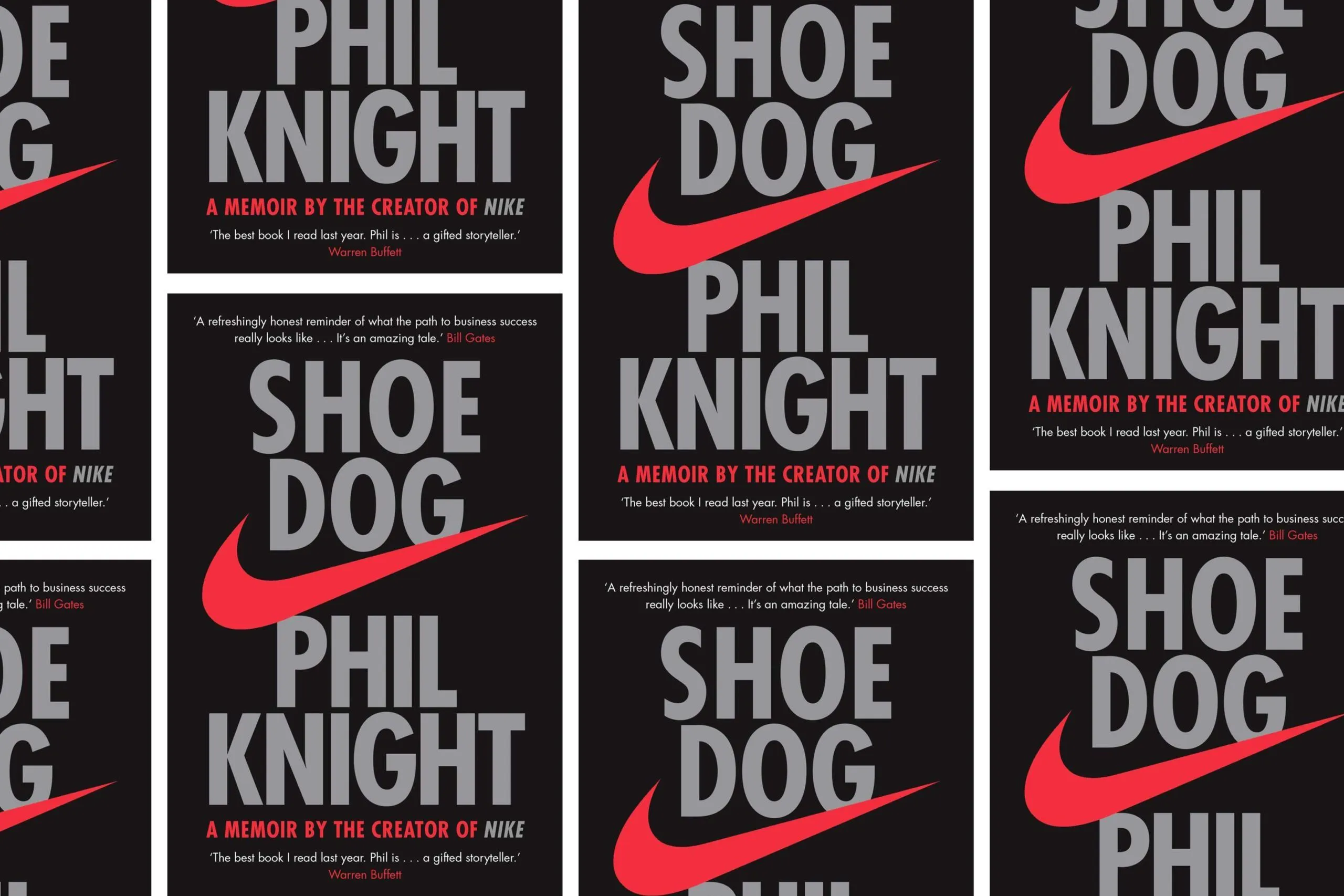 Phil Knight, founder of Nike, in a relaxed pose with a Nike shoe