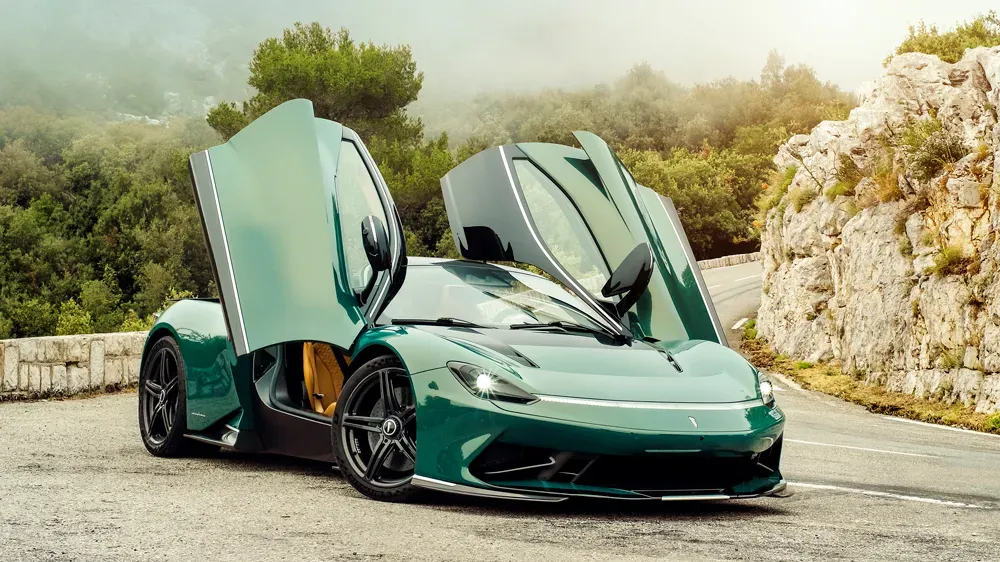 Pininfarina Battista hypercar showcasing Italian design and EV performance