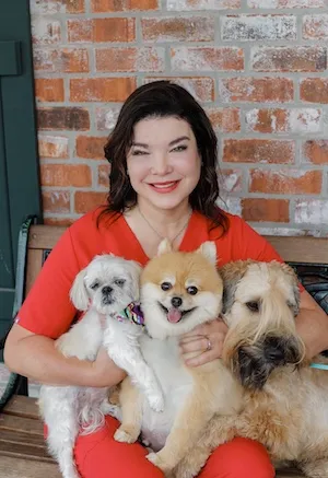 Portrait of Michelle Arrillaga, DVM, experienced veterinarian at Pet Care Center