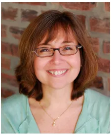 Portrait of Monica Carnesi, award-winning children's book author and illustrator