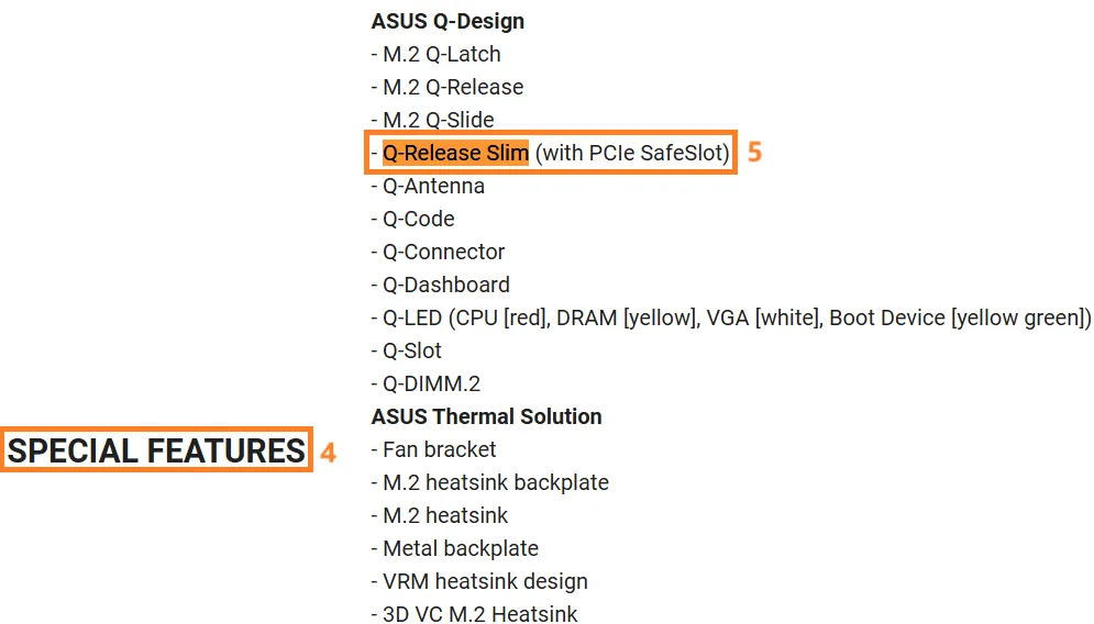 Q-Release Slim in Special Features