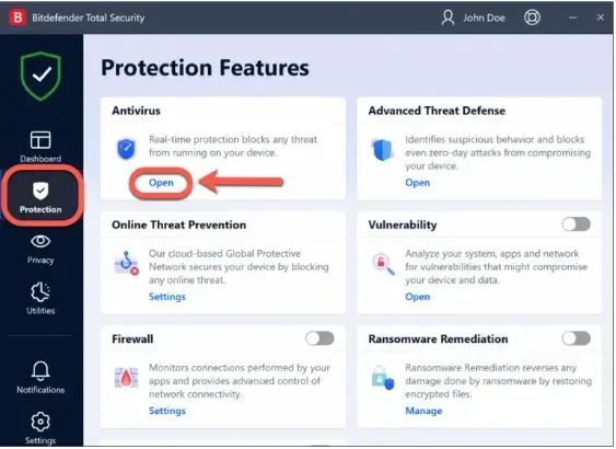 QuickBooks Exclusions Bitdefender Antivirus