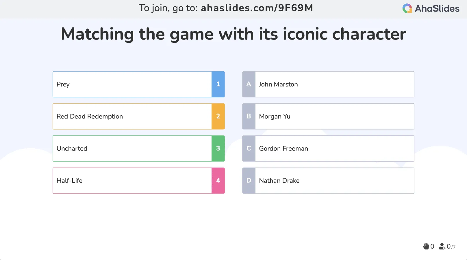 Quiz questions about video games