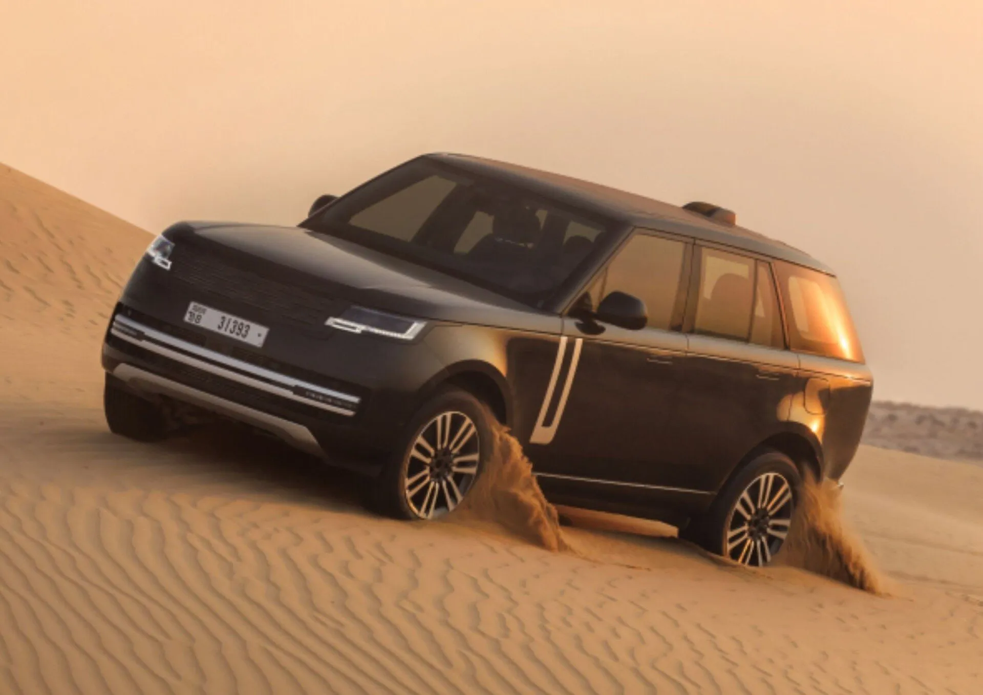 Range Rover EV charging
