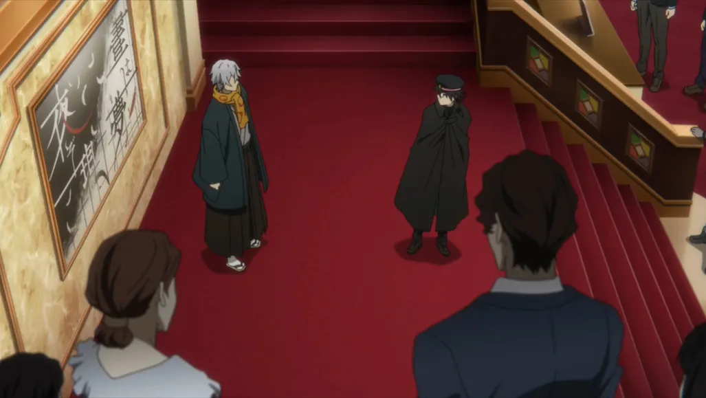Ranpo declaring his new mission with unbridled enthusiasm