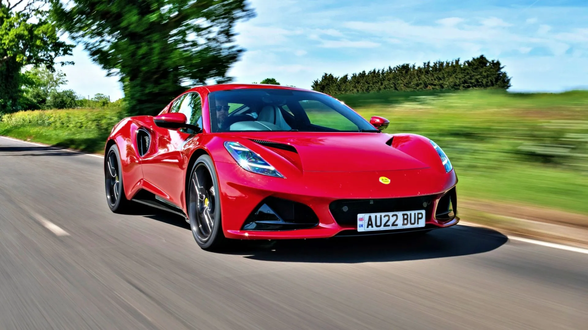 Red 2023 Lotus Emira