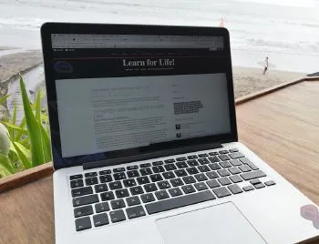 Remote work setup in Vietnam