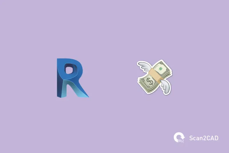 Revit icon representing software costs