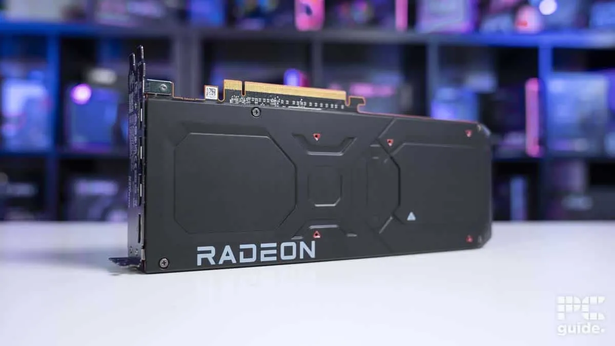 RX 7800 XT backplate