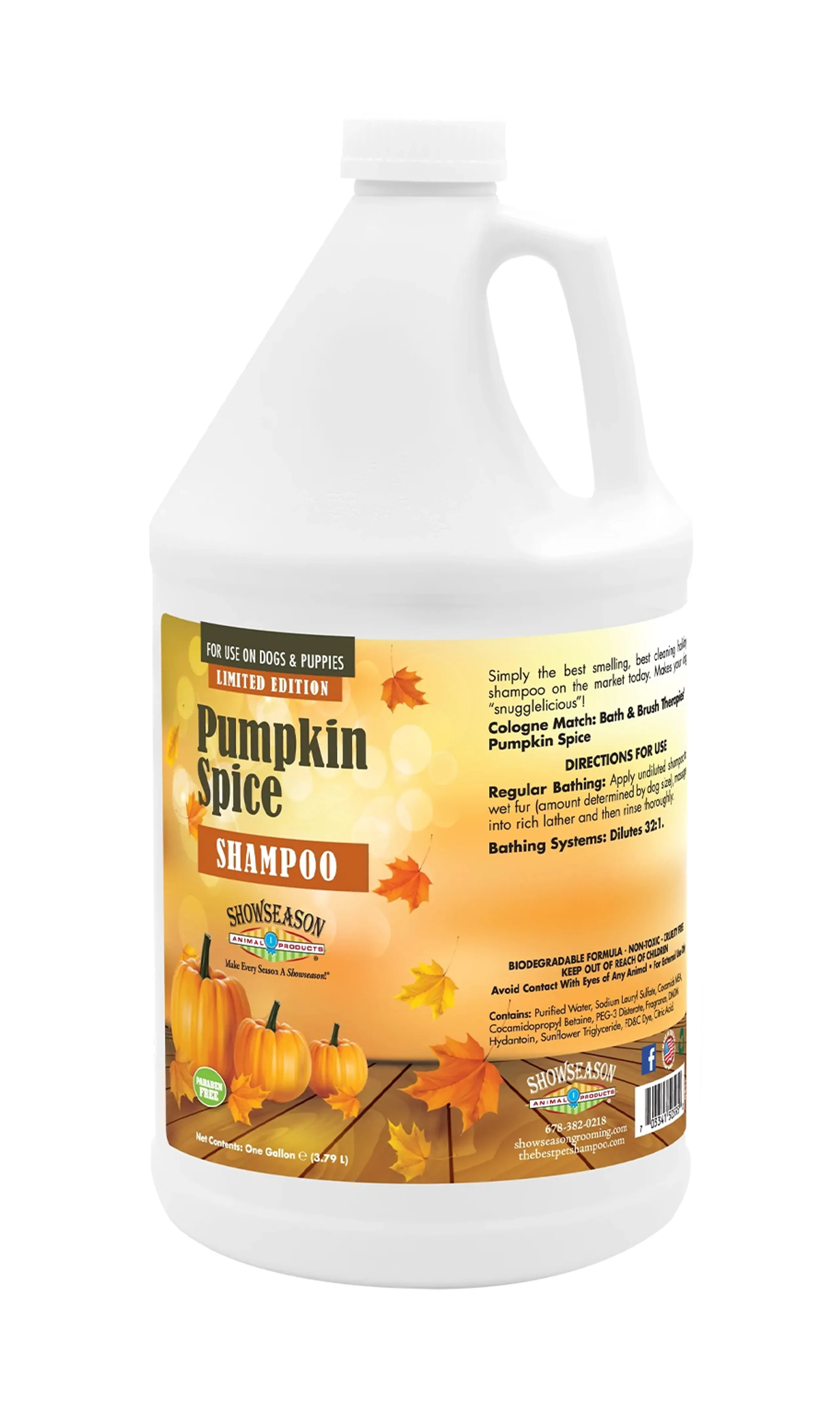 Showseason Pumpkin Spice Shampoo Zoomable Image