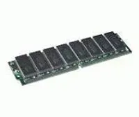 SIMM RAM module on motherboard
